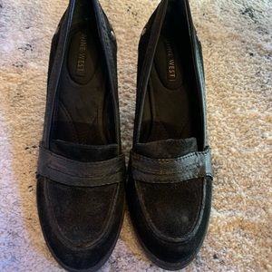 Nine West Suede comfort dress loafer